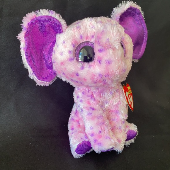 Ty | Other | Ty Beanie Boos Eva The Elephant New | Poshmark